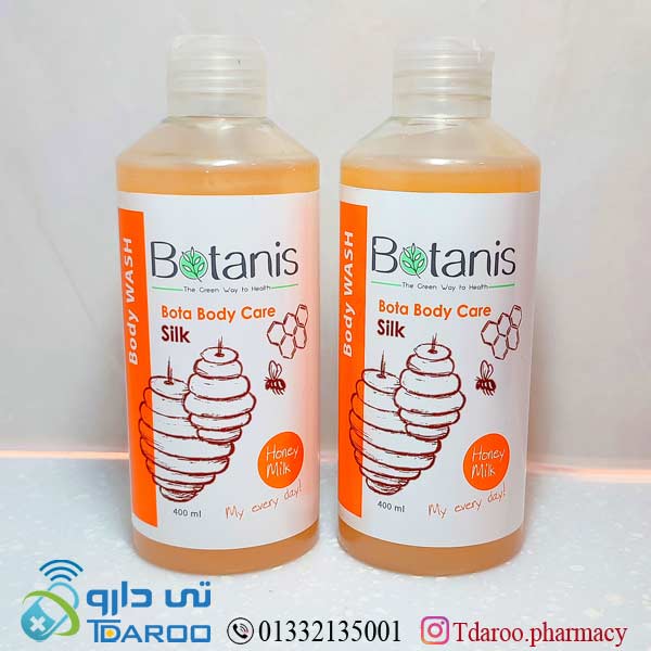 بوتانیس شامپو بدن كرمی نرم كننده / BOTANIS BODY WASH RELAX/Shampoo/400ML