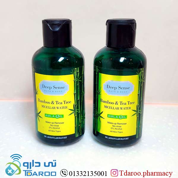 پاك كننده آرایش دیپ سنس/bamboo&tea tree