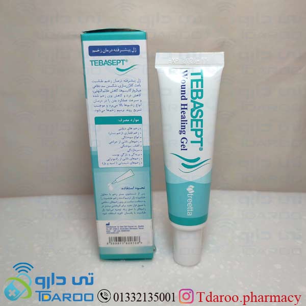 تباسپت ژل ترمیم کننده / TEBASEPT WOUND HEALING GEL/Gel/30G