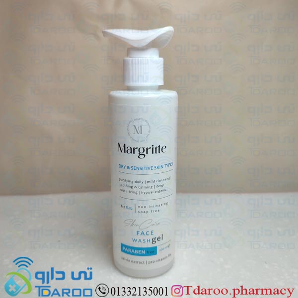 مارگاریت ژل شستشوی صورت پوست خشک  / MARGARETTE DRY SKIN GEL/Gel/200ML
