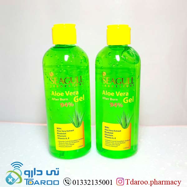 ژل آلوئه ورا سی گل/aloe vera afterburn gel