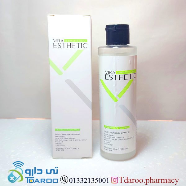 شامپو روزانه حاوی پروتئین ویرااستتیك/daily shampoo VIRA ESTHETIC
