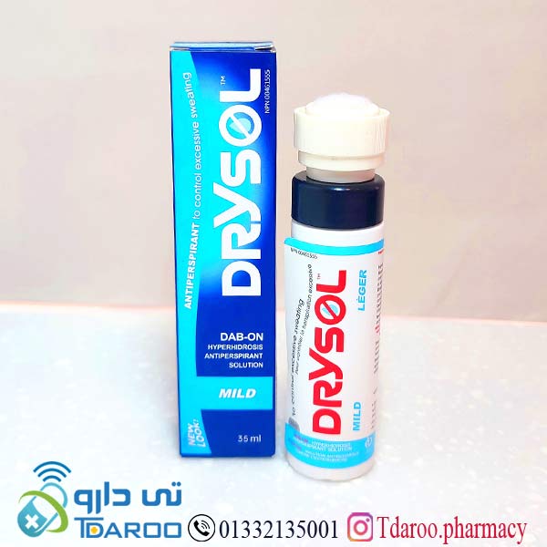 درایسول ضد تعریق صورت و گردن / DRYSOL DAB-ON ANTIPERSPIRANT/متفرقه/35ML