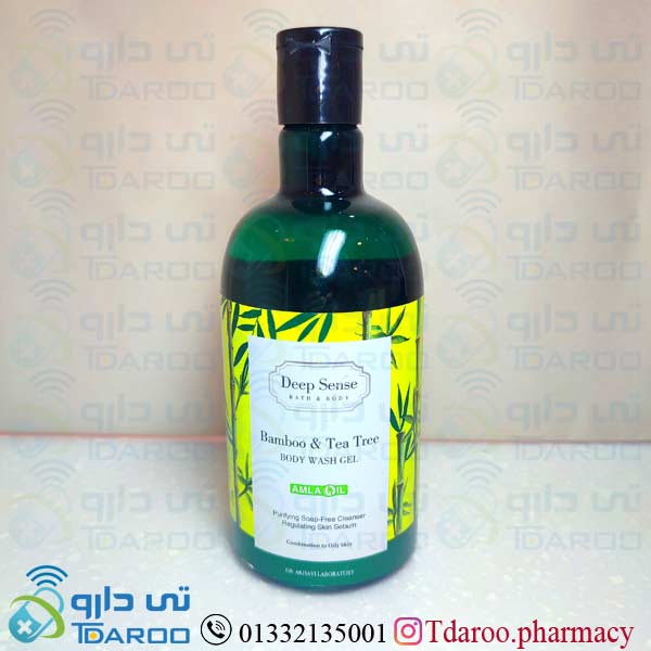 دیپ سنس شامپو بدن پوست چرب/DEEP SENSE TEATREE*BAMBOO BODY WASH/Shampoo
