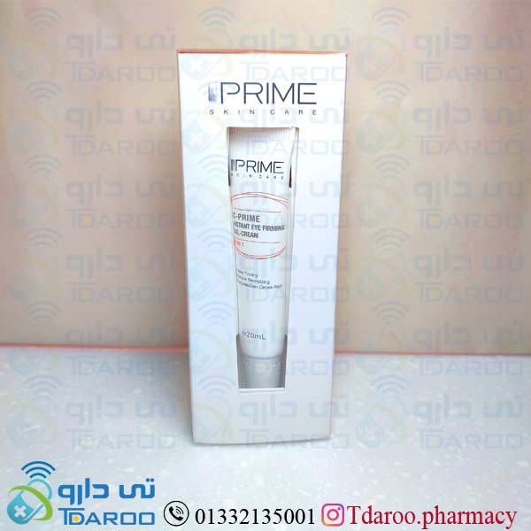 پریم کرم ژل ویتامین سی دور چشم 4*1/PRIM INSTANST EYE FIRMING CREAM -GEL 4*1/Cream Gel/20ML