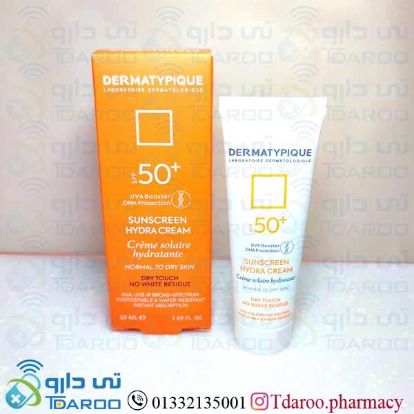 درماتیپیک کرم ضد آفتاب بی رنگ پوست خشک/DERMATIPIQ  COLOR LESS SUNSCEEEN DRY TO NORMAL SKIN/Cream/50ML