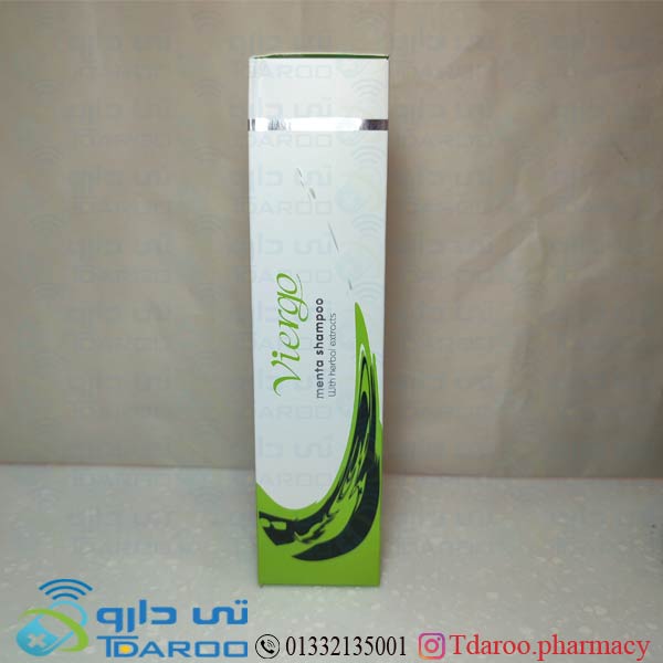 ویرگو شامپو منتا ضد شوره / VIERGO MENTA SHAMPOO /Shampoo/230ML