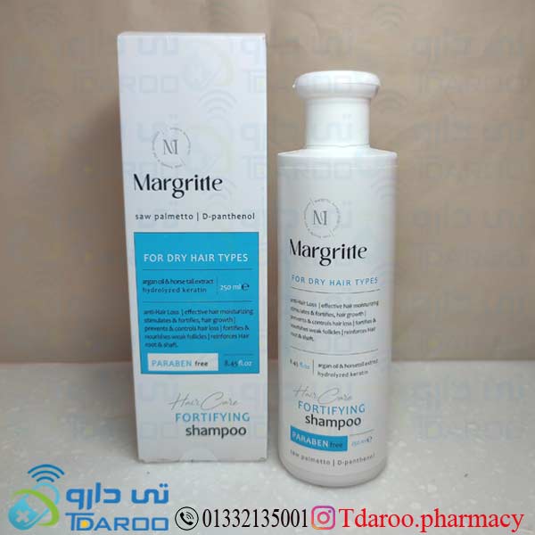 مارگریت شامپو تقویت کننده مو خشک/MARGRITE SAMPOO FORTUFYING FOR DRY HAIR/Shampoo