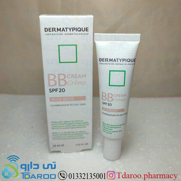 درماتیپیک بی بی کرم رز بژ / DERMATYPIQUE BB CREAM ROSE BEIGE/Cream/30ML